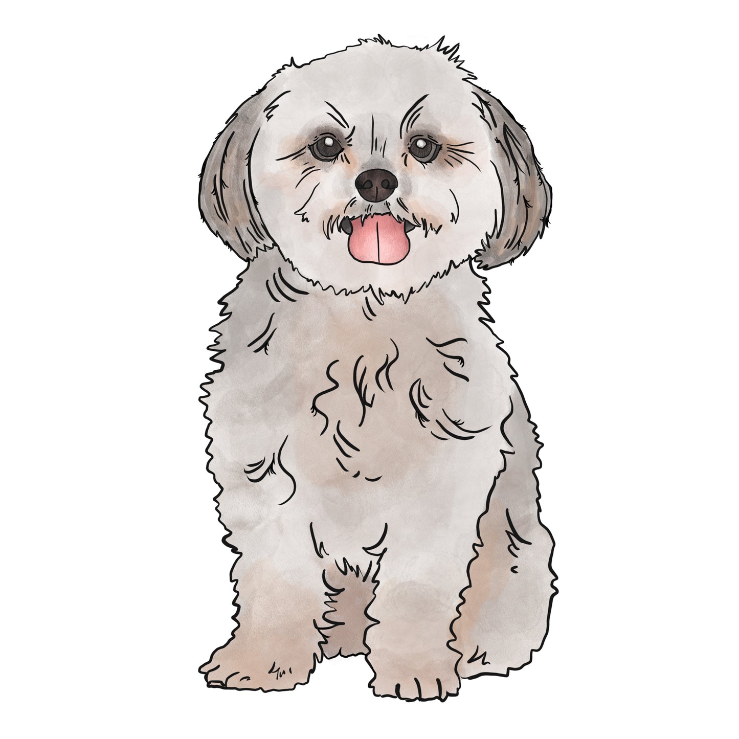 Custom Dog Illustration