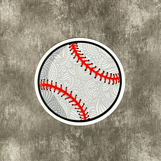 Baseball Sticker