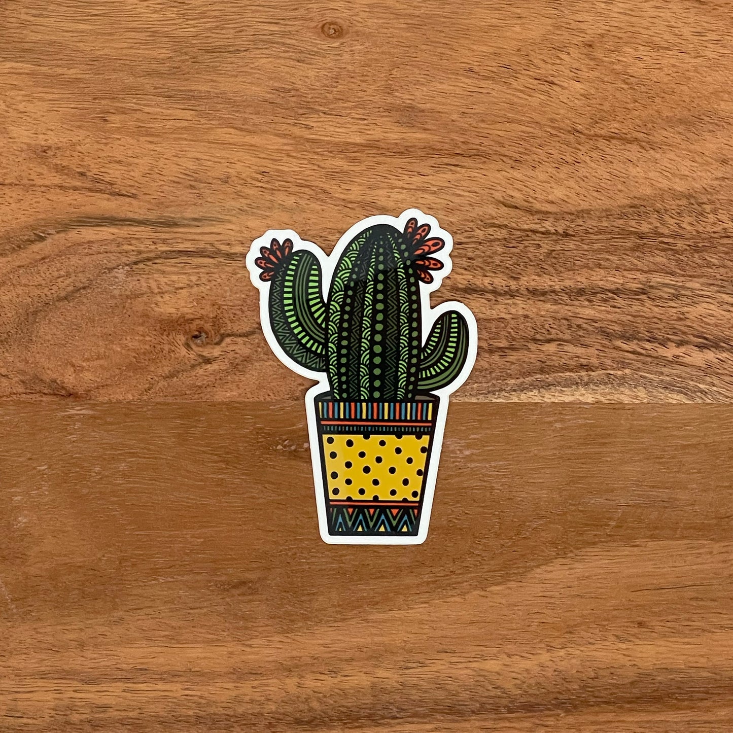 Potted Cactus Sticker