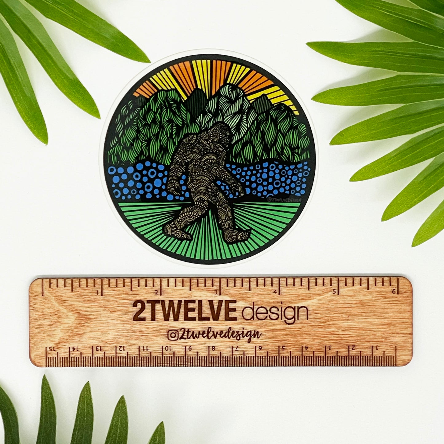 Bigfoot (Large) Sticker