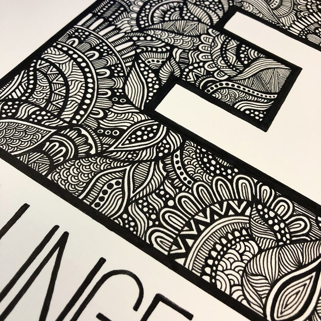 Custom Letter Illustration