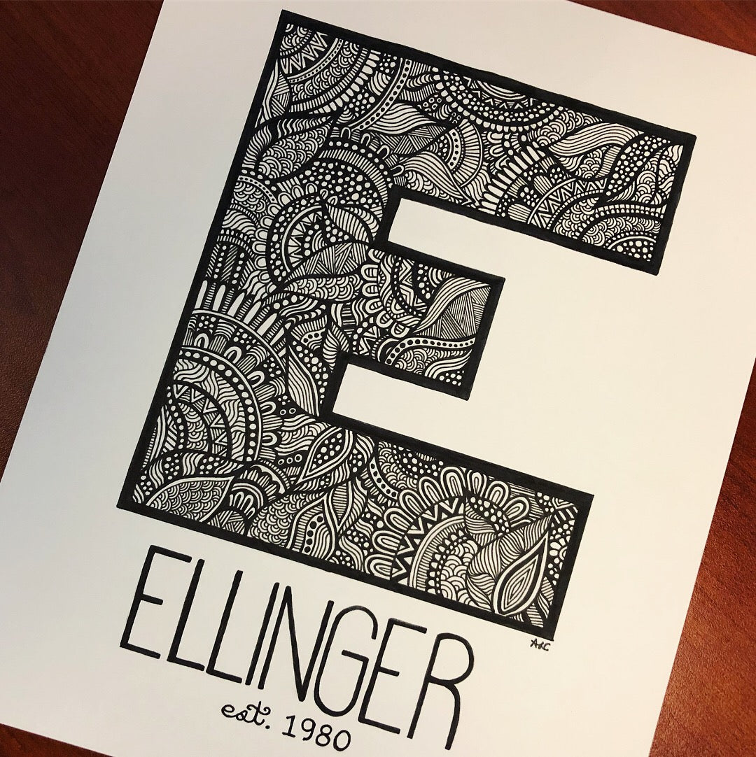 Custom Letter Illustration