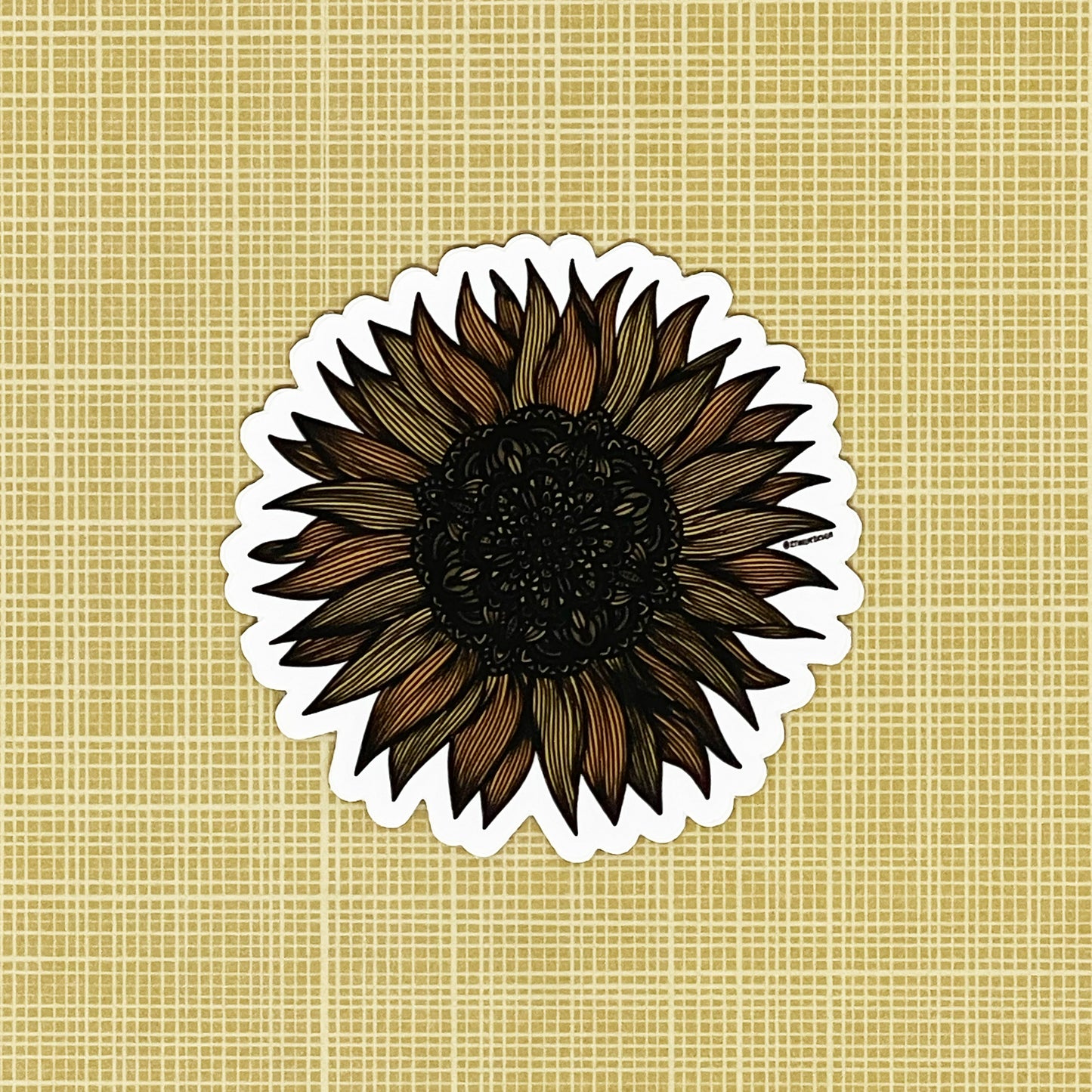 Sunflower Sticker - Matte