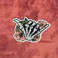 Skeleton Shaka Sticker - Matte Shimmer